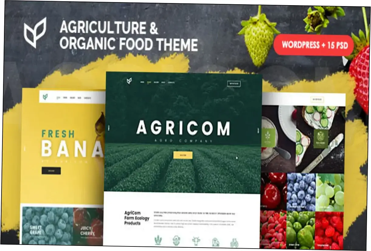 Agricom Theme Nulled Download