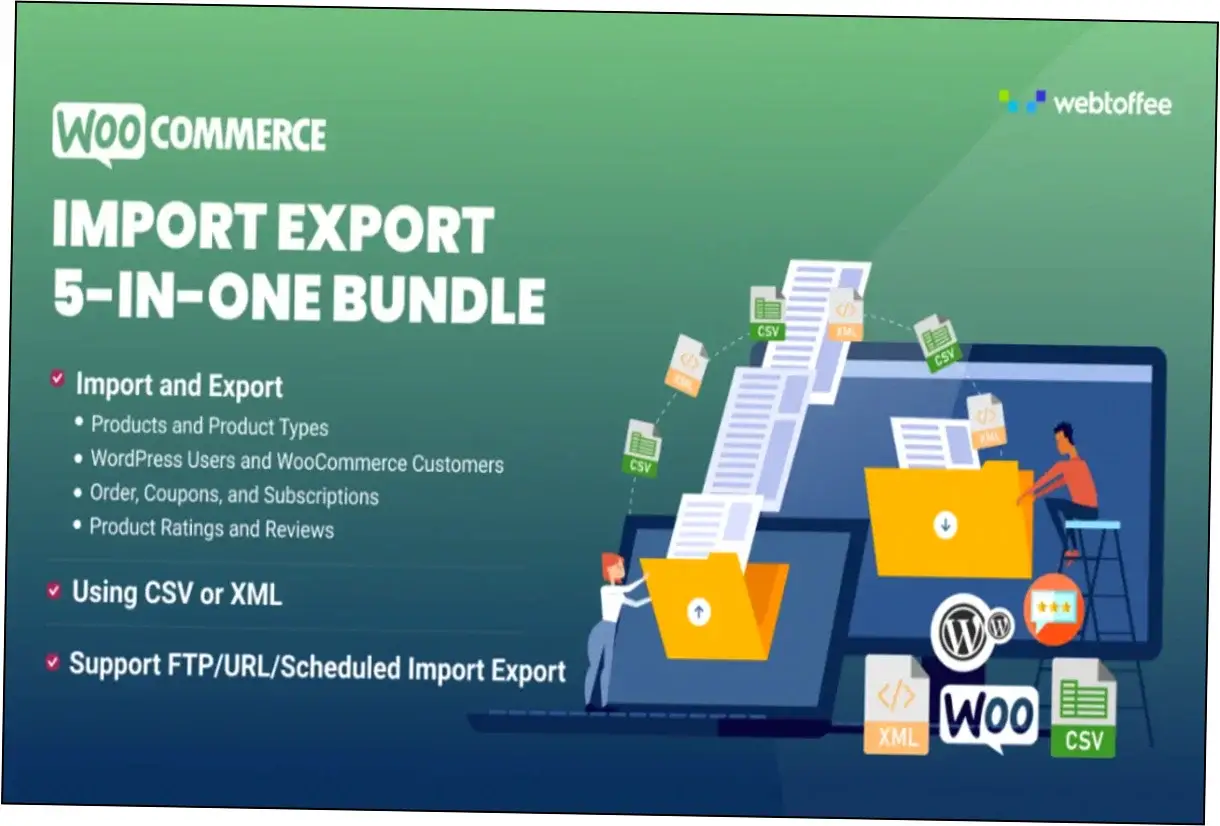 Preview of All-in-One WooCommerce Import Export Suite