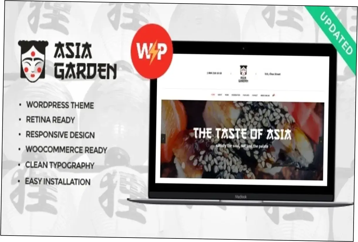 Asia Garden Theme Nulled Download
