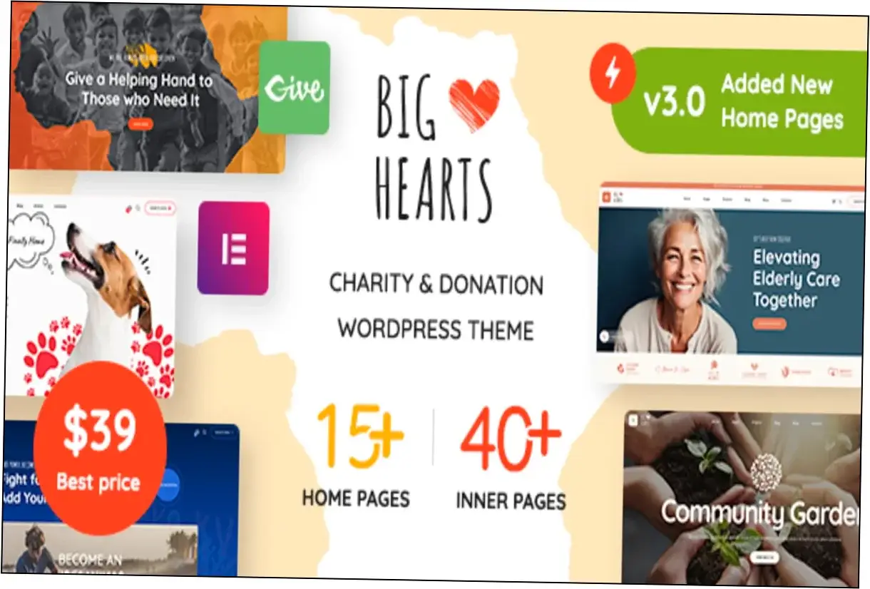 BigHearts Theme Nulled Download