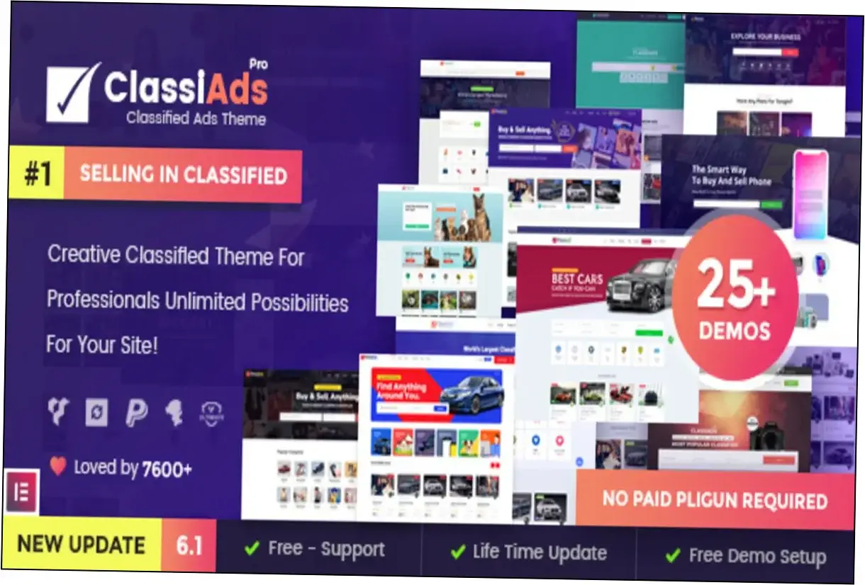 Classiads Theme Nulled Download