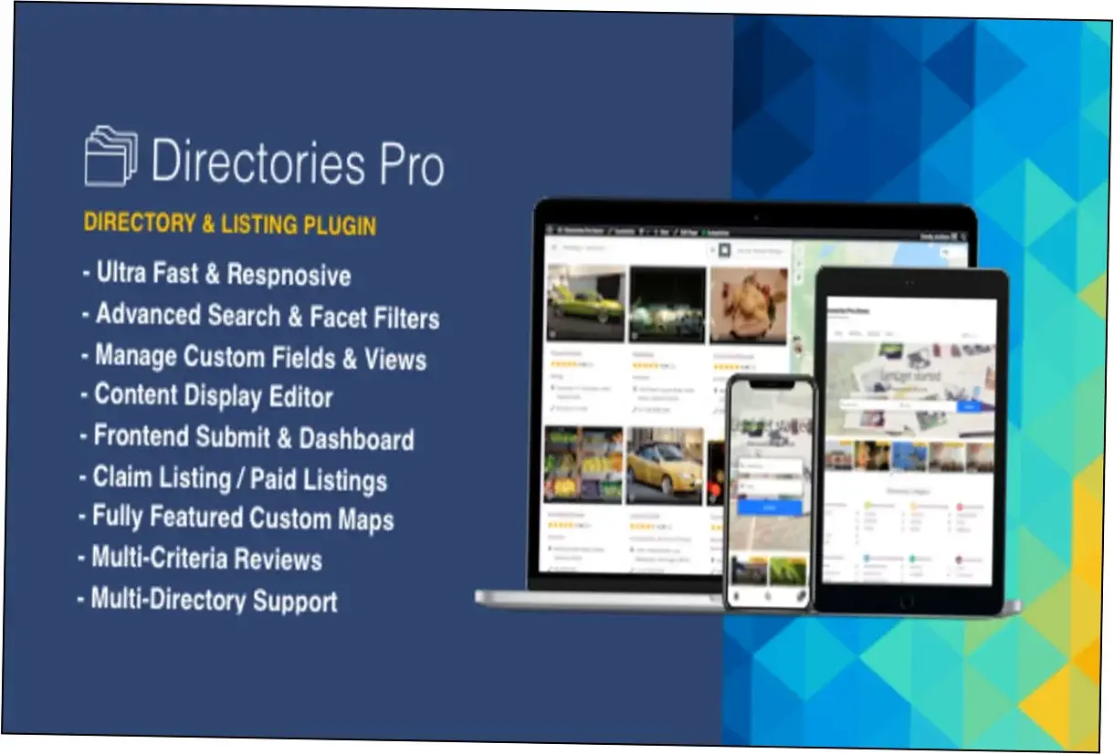Preview of Directories Pro Plugin