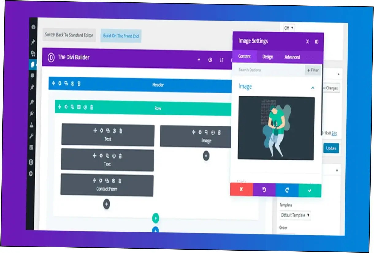 Preview of Divi Builder Plugin