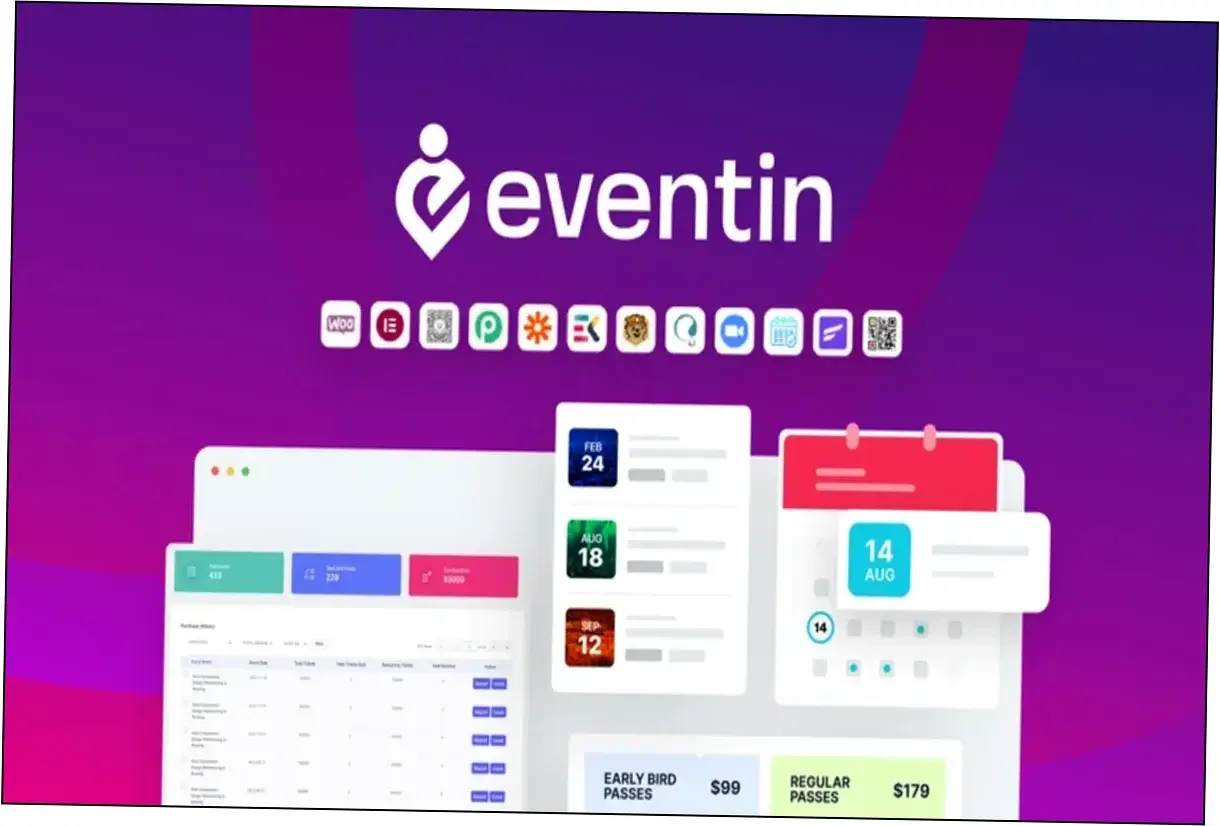 Preview of Eventin Pro