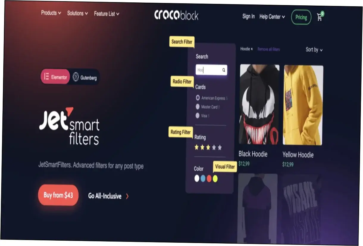 Preview of JetSmartFilters