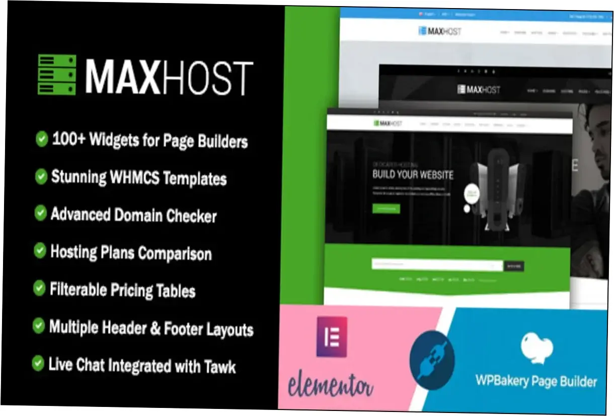 MaxHost Theme Nulled Download