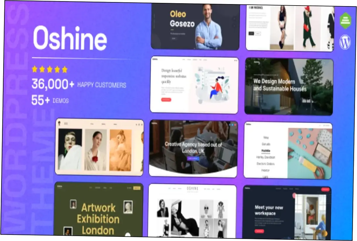 Oshine WordPress Theme Nulled Download