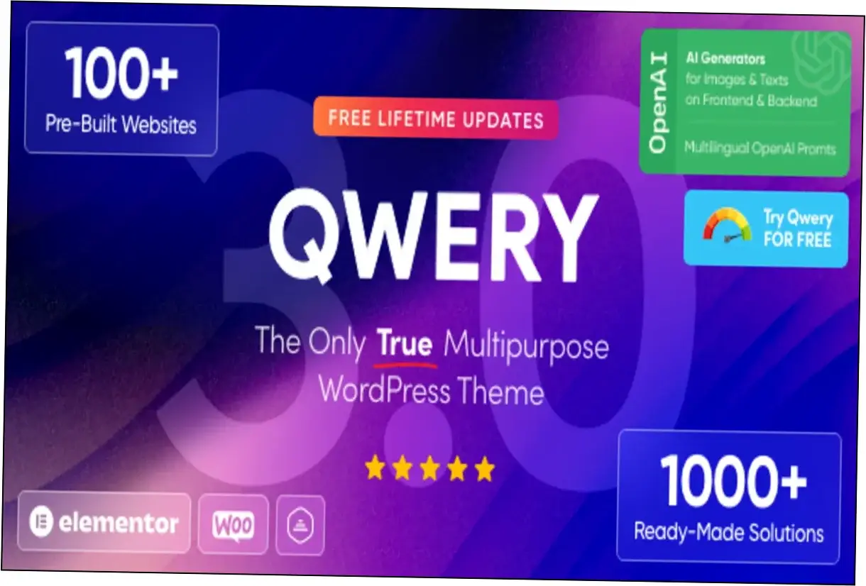 Qwery Theme Nulled Download