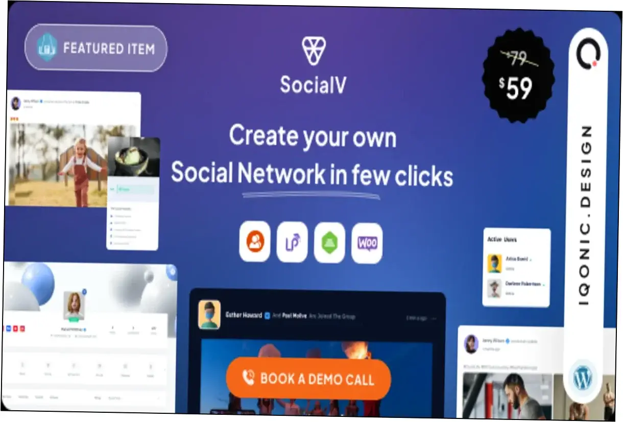 SocialV Theme Nulled Download
