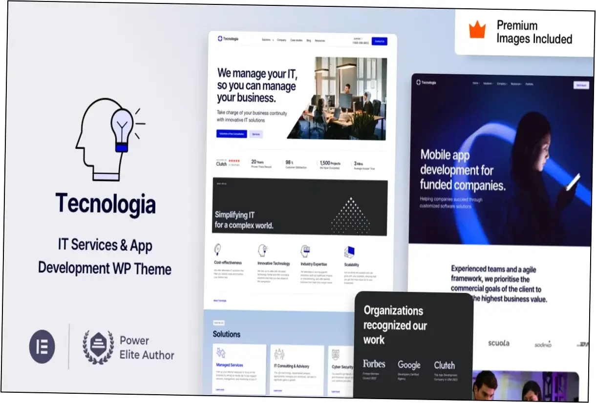 Tecnologia Theme Nulled Download