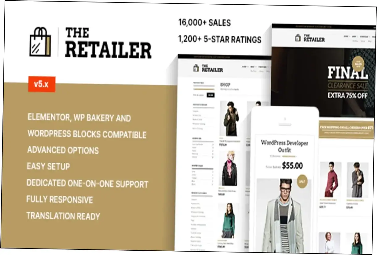 The Retailer Theme Nulled Download