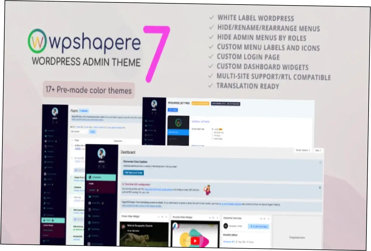 WPShapere Theme Nulled Download