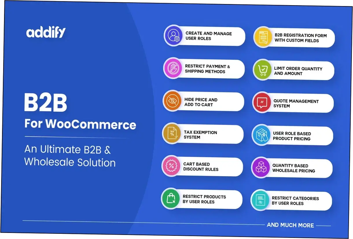 Preview of WooCommerce B2B