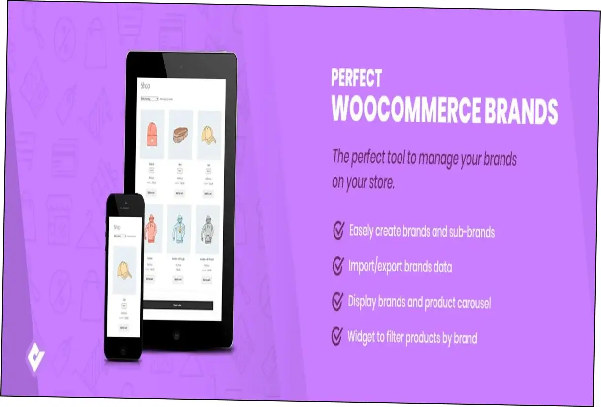 Preview of WooCommerce Brands Plugin