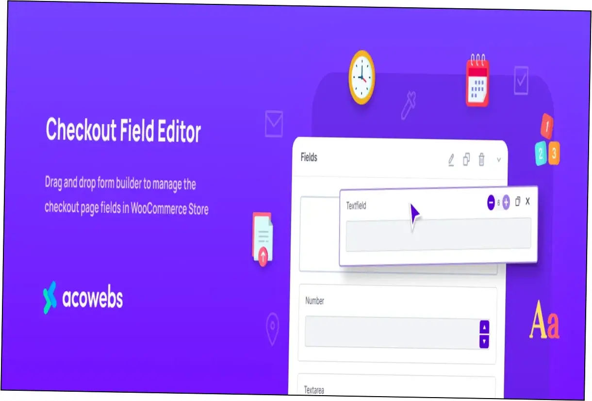 Preview of WooCommerce Checkout Field Editor