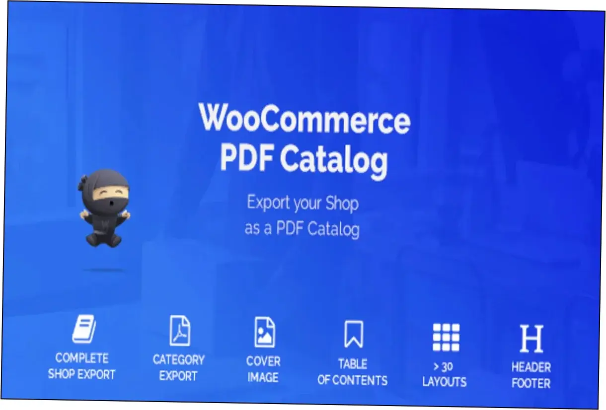 Preview of WooCommerce PDF Catalog