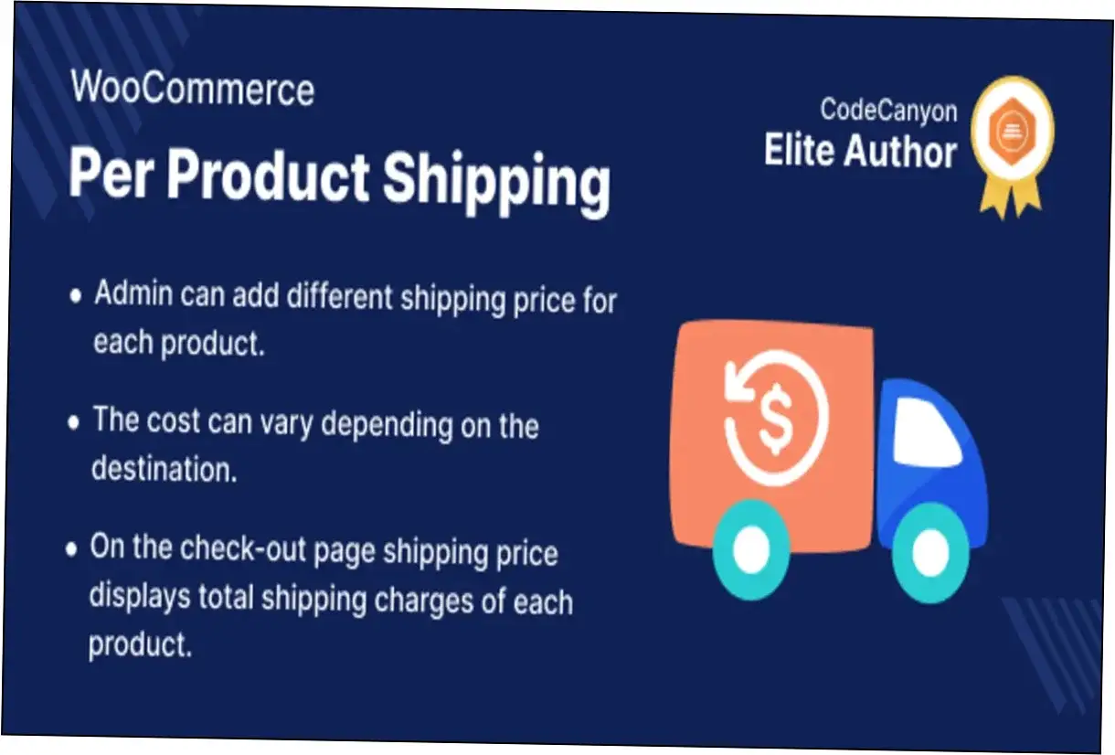 Preview of WooCommerce Per Product Shipping