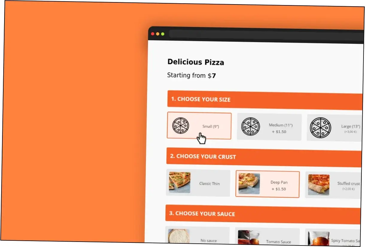 Preview of WooCommerce Product Options Plugin