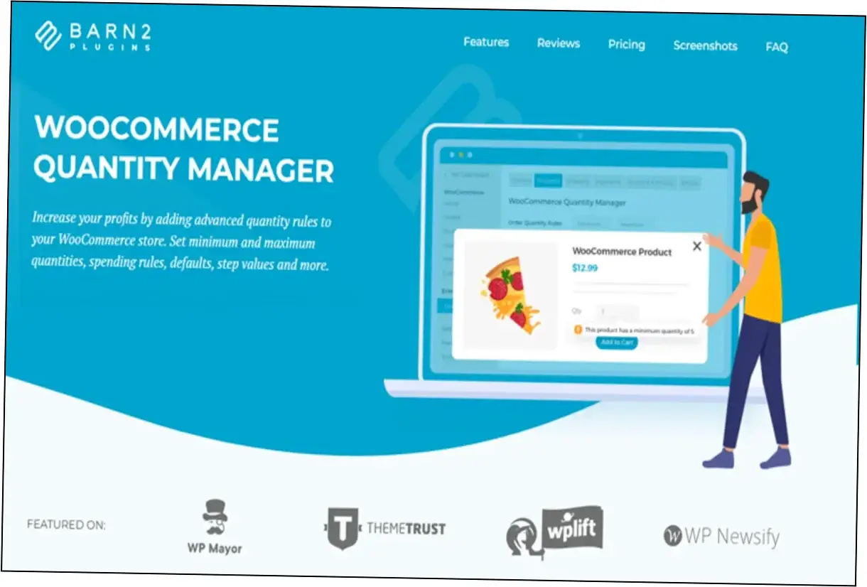 Preview of WooCommerce Quantity Manager Plugin