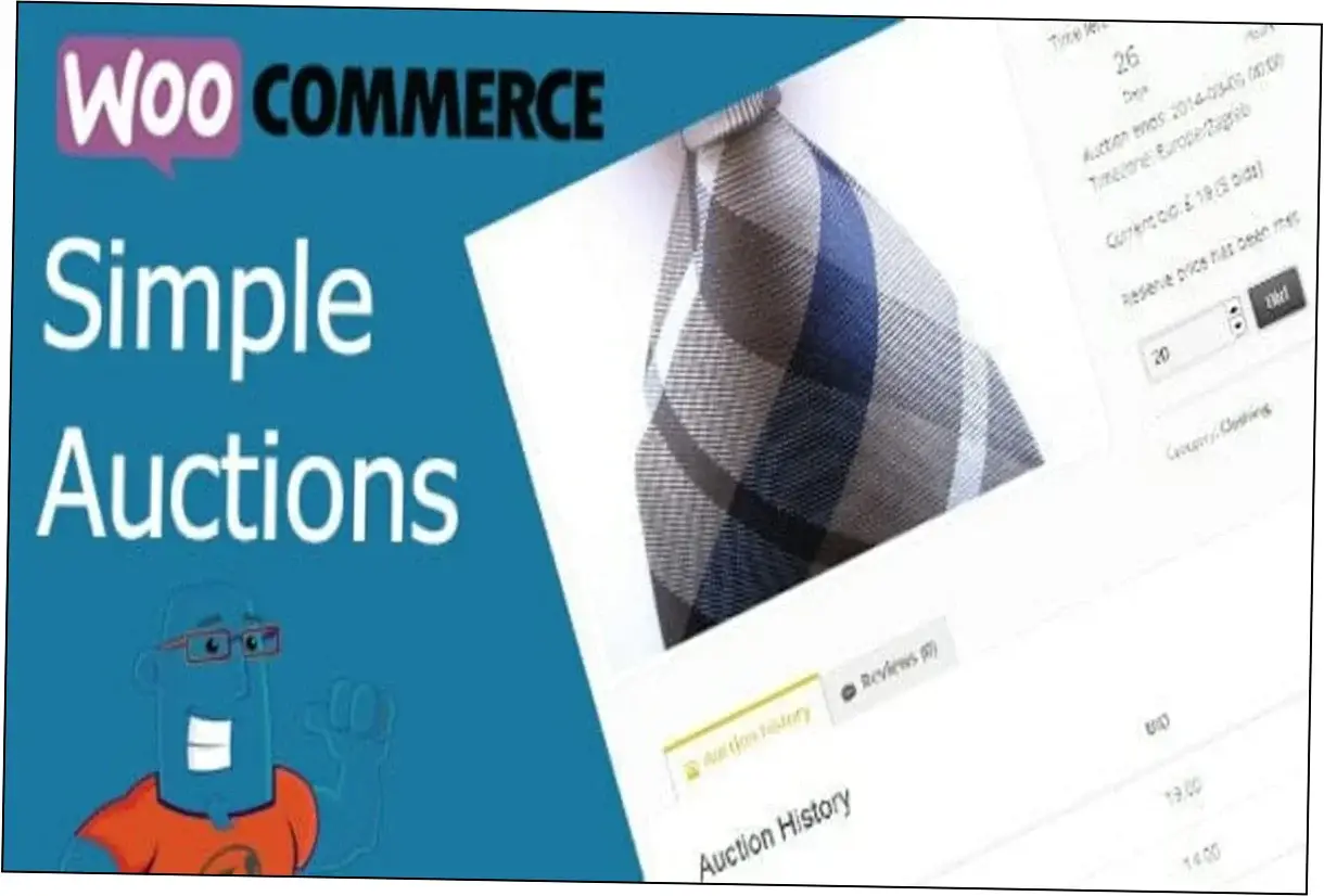 Preview of WooCommerce Simple Auctions