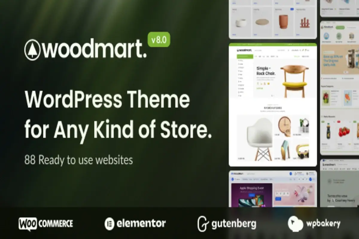 WoodMart WordPress Theme Nulled Download