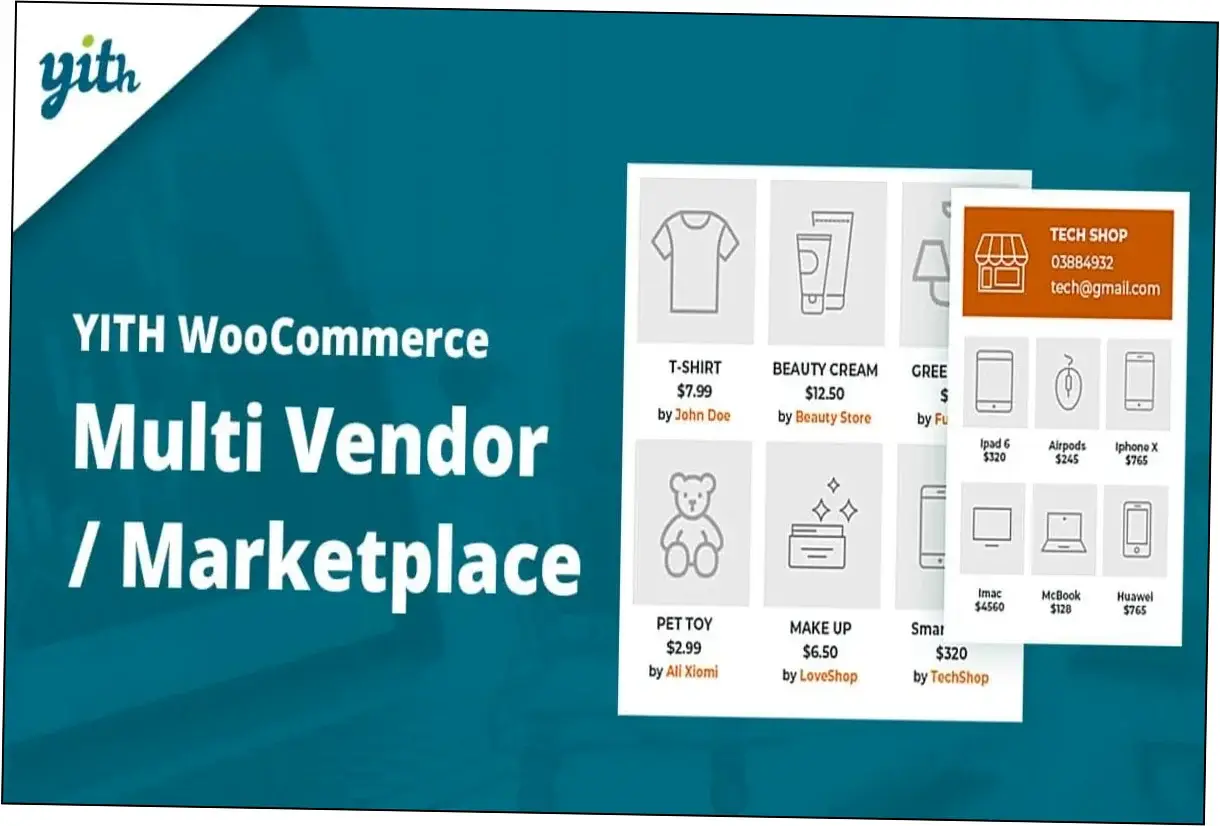 Preview of YITH WooCommerce Multi Vendor Marketplace Premium