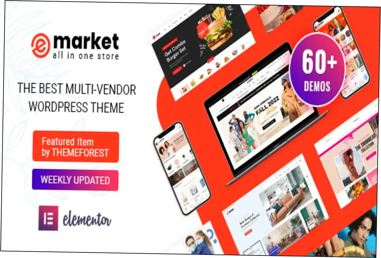 eMarket Multi Vendor Marketplace Nulled Download
